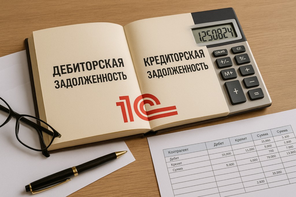 Дебиторская и кредиторская задолженность в 1С