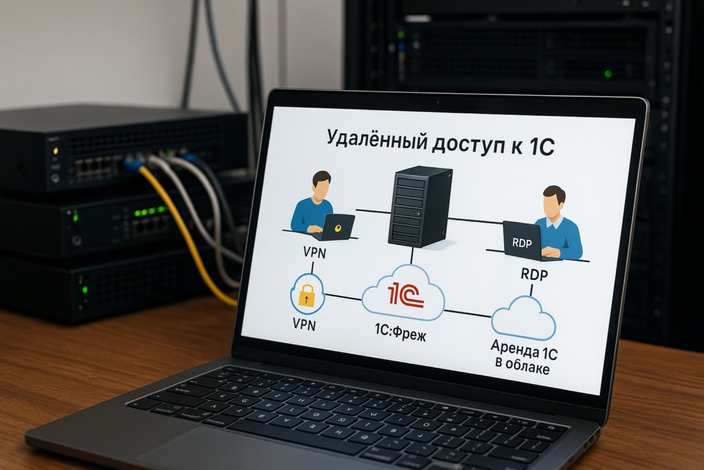 Удаленный доступ к 1С